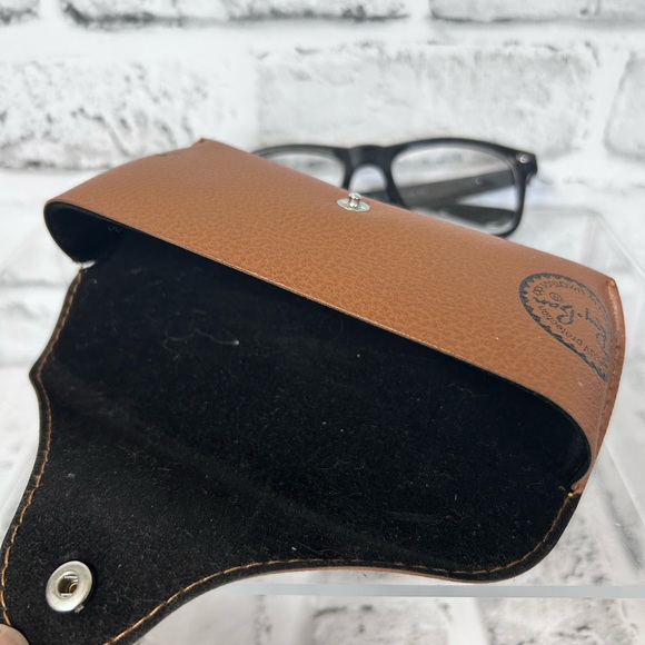 Ray Ban RB Black EYEGLASSES GLASSES FRAME and Case - Picture 4 of 11